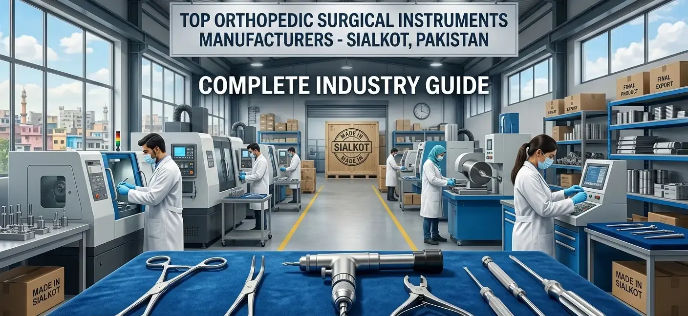 Industry Guide to Top Orthopedic Surgical Instruments Manufacturers in Sialkot