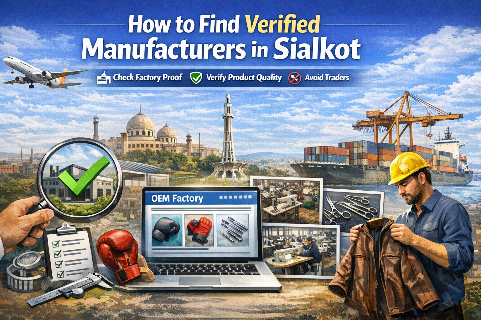 How to Find Verified Manufacturers in Sialkot (Complete 2026 Guide)