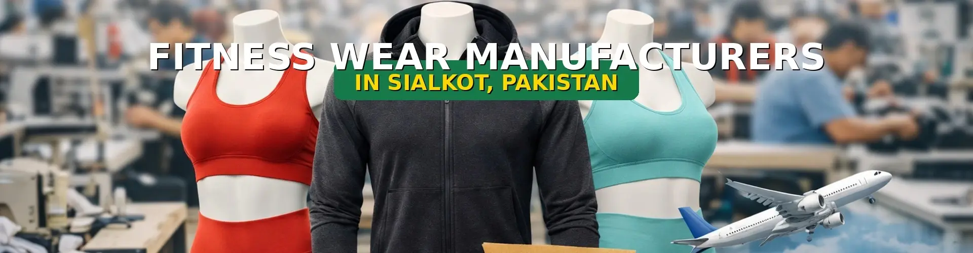 Top 3 Fitness Wear Manufacturers in Sialkot, Pakistan (2026)