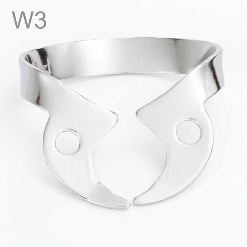 Dental Rubber Dam Clamps W2 W3 Stainless Steel Dental Isolation Instruments