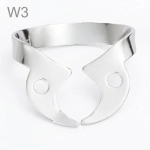Dental Rubber Dam Clamps W2 W3 Stainless Steel Dental Isolation Instruments