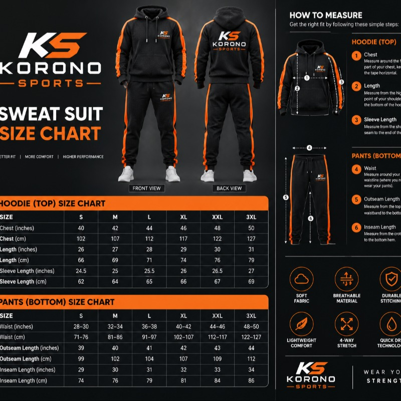 Custom Sweat Suits | Premium Matching Hoodie & Jogger Sets for Streetwear, Fitness & Everyday Comfort