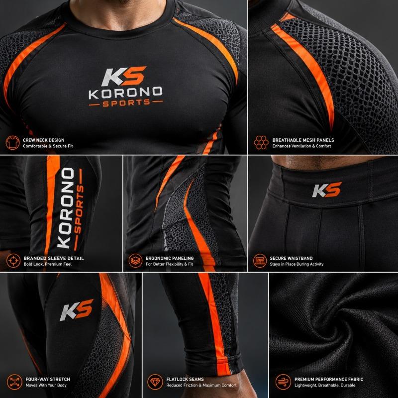 Custom Compression Suits | Premium Performance Wear, Stretch Fit & Muscle Support for Gym, Training & Sports