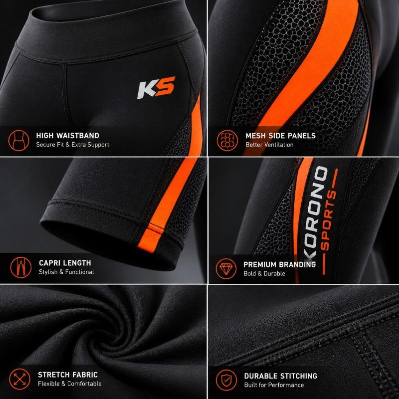 Custom Capri Leggings | Stretch Comfort & Perfect Fit