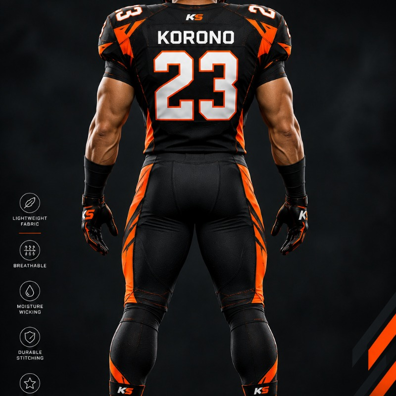 Custom American Football Uniforms | Premium Quality & Bulk Orders | KORONO SPORTS