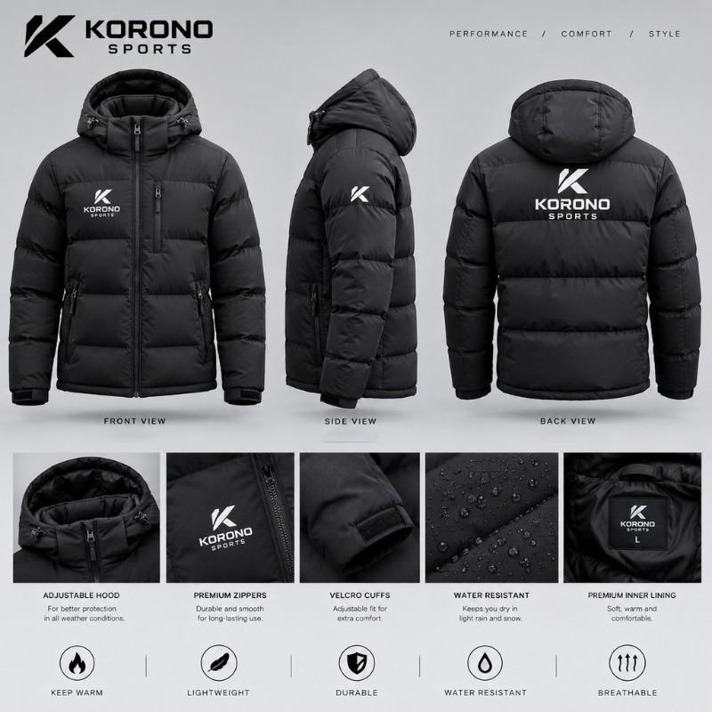 Custom Puffer Jackets | Warm, Lightweight & Water-Resistant