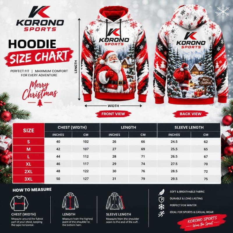 Custom Christmas Hoodies | Festive Designs & Premium Comfort