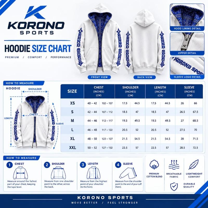 Wholesale Men’s Cotton Blend Full-Zip Hoodie – Graphic Sleeve Print & Contrast Paisley Hood Lining