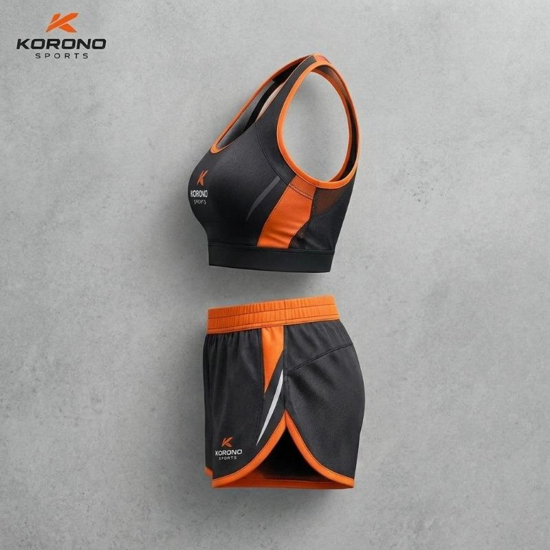 Custom Fitness Sports Bra and Shorts Set – Wholesale Activewear Yoga Set