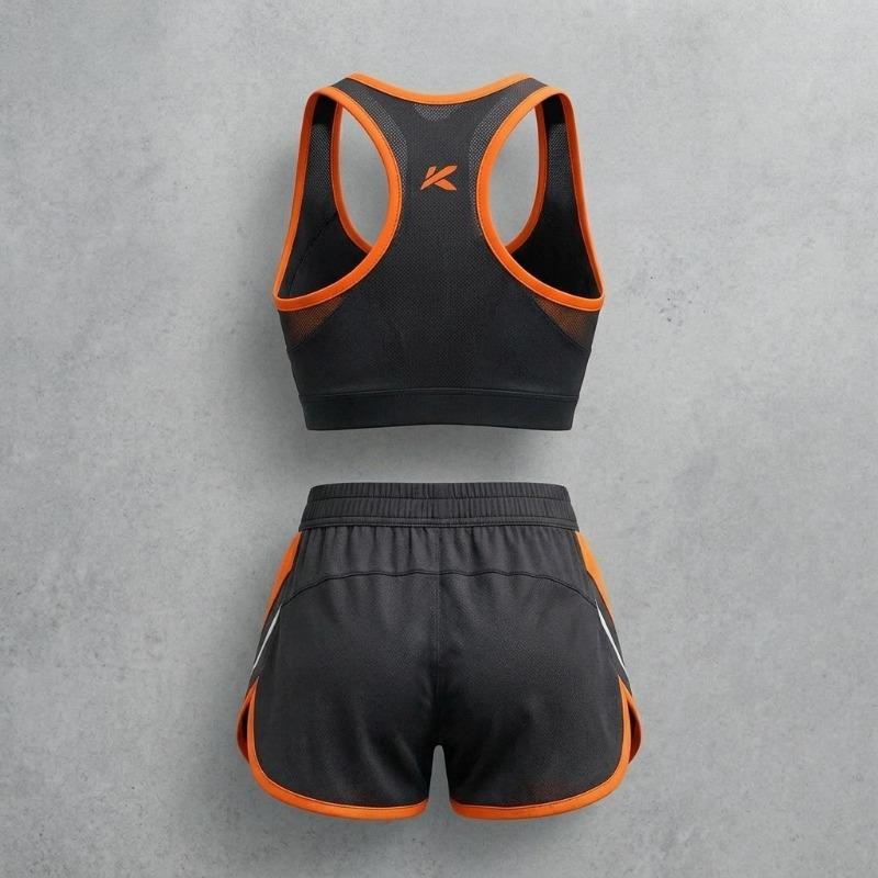 Custom Fitness Sports Bra and Shorts Set – Wholesale Activewear Yoga Set