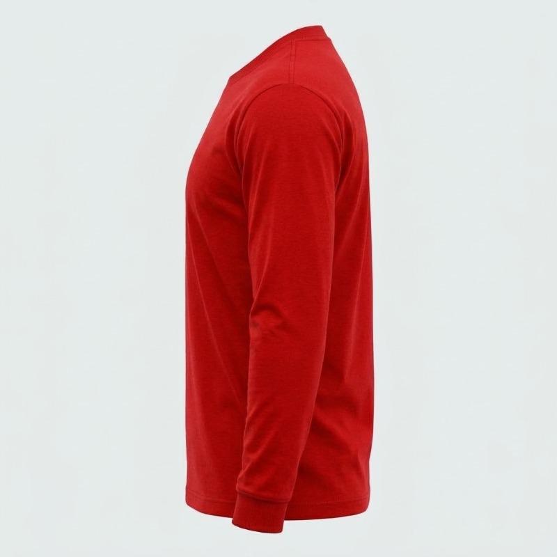 Custom 100% Cotton Long-Sleeve T-Shirt – Wholesale Men's Basic Long-Sleeve Tee