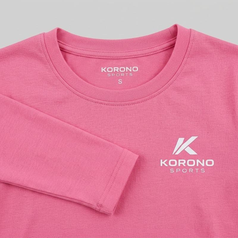 Custom 100% Cotton Long-Sleeve Crop Top – Wholesale Women's Basic Long-Sleeve Crop Tee