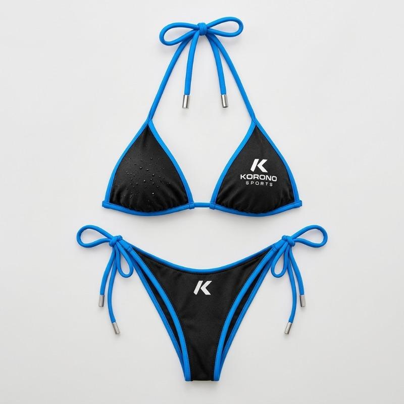 Wholesale Women's String Bikini – Adjustable Tie Swimwear | Custom Athletic Bikini Swimsuit