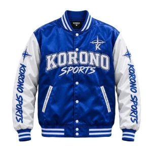 OEM/ODM Premium Satin Varsity Jacket, Custom Embroidered Sports Letterman Jacket with Snap Buttons | Custom Logo Satin Varsity Jacket Wholesale - Unisex Lightweight Bomber Jacket with Embroidery