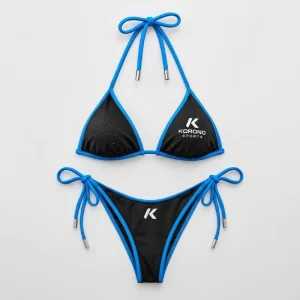 Wholesale Women's String Bikini – Adjustable Tie Swimwear | Custom Athletic Bikini Swimsuit