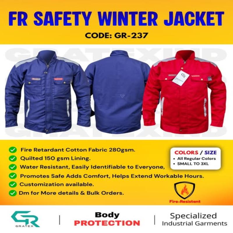 FR Winter Jacket with Safety and Comfort!