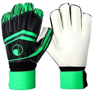 Goalkeeper Gloves with Grip Palm, Full Finger Design &amp; Wrist Support