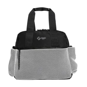 Sports Gym Bag with Mesh Outer Pocket, Dual Carry Handles &amp; Side Storage Pockets