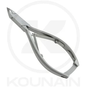 Professional Cuticle Nipper 10cm – Medical Grade Stainless Steel – 4mm Jaw with Handle Lock