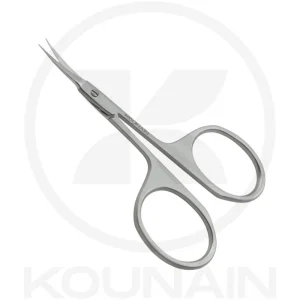 Stainless Steel 420/J2 Cuticle Scissors 9cm Curved Pointed Blades