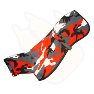 600D Camouflage Waterproof Greyhound &amp; Whippet Rain Coat with Optional Mesh Lining