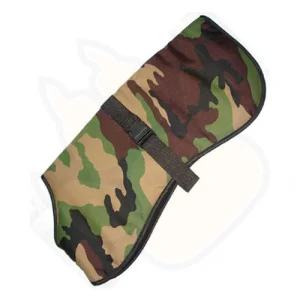 Camouflage Waterproof Greyhound &amp; Whippet Jacket – 600D Polyester, 150GSM Filling &amp; Fleece Lining