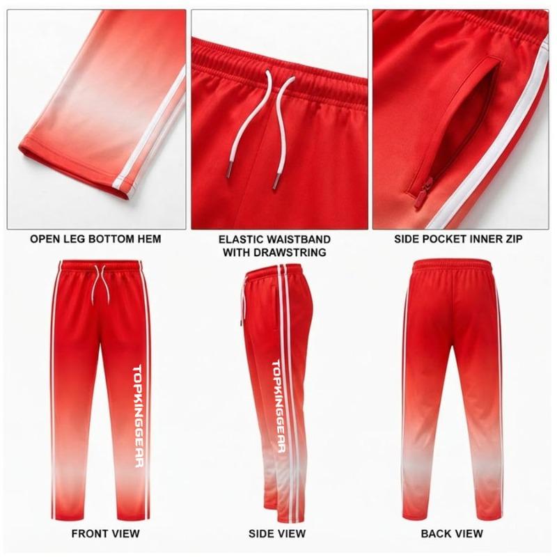 Custom Sublimation Tracksuit - Full-Zip Jacket & Pant Set