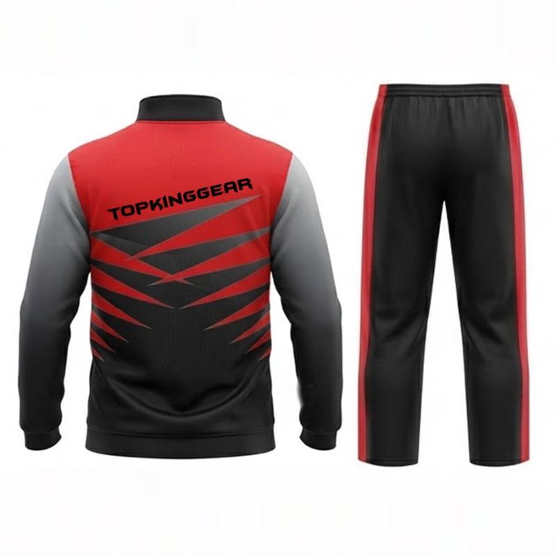 TOPKINGGEAR Premium Sublimation Casual Sports Tracksuit - Full-Zip Set