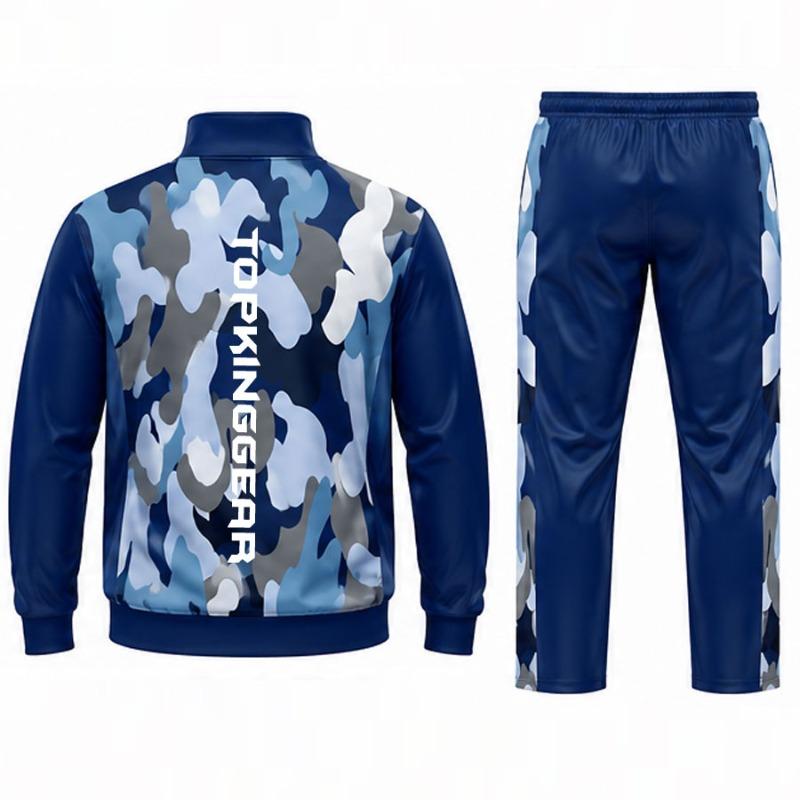 TOPKINGGEAR Premium Sublimation Sports Tracksuit - Full-Zip Tracksuit Set