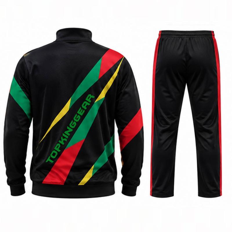 TOPKINGGEAR Premium Sublimation Sports Tracksuit - Full-Zip Tracksuit Set