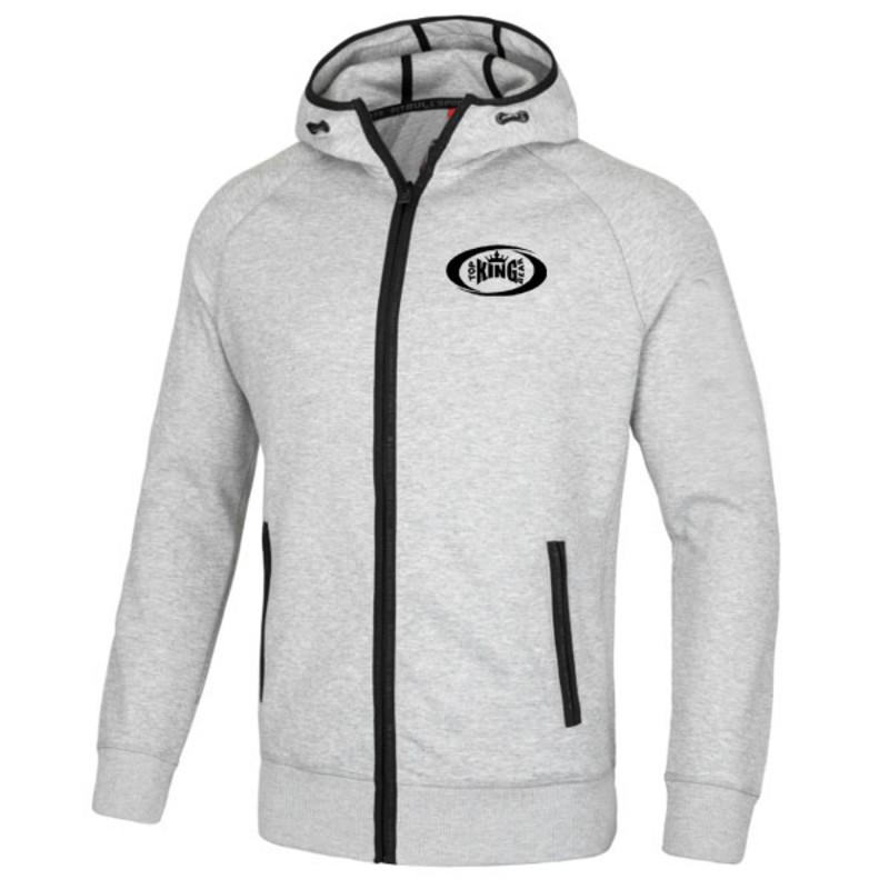 TOPKINGGEAR Men's Waterproof Zip Tech Fleece Hoodie - TKG-HD-4438
