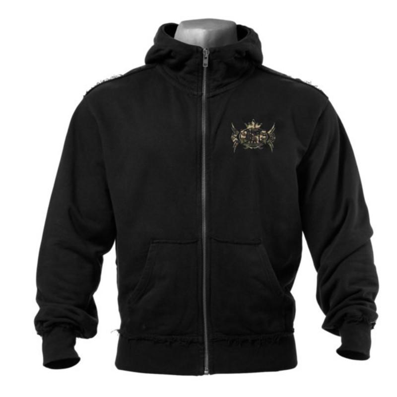 TOPKINGGEAR Men's Premium Custom Metal Full Zip Hoodie - TKG-HD-4435