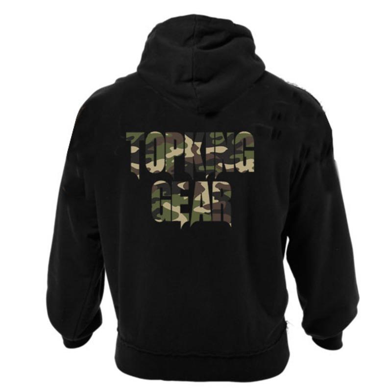 TOPKINGGEAR Men's Premium Custom Metal Full Zip Hoodie - TKG-HD-4435