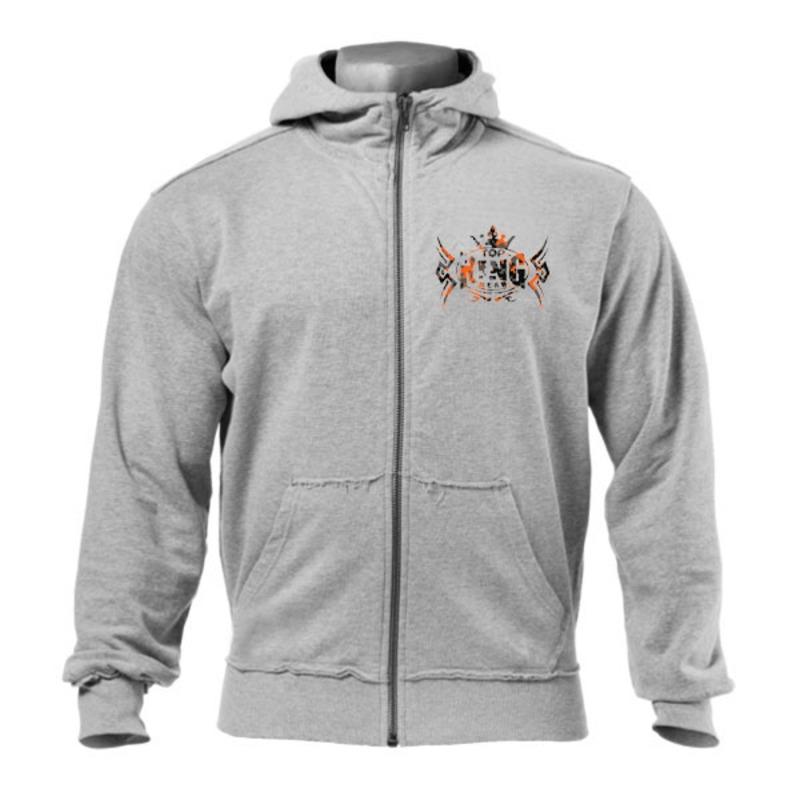TOPKINGGEAR Men's Premium Custom Metal Full Zip Hoodie - TKG-HD-4435