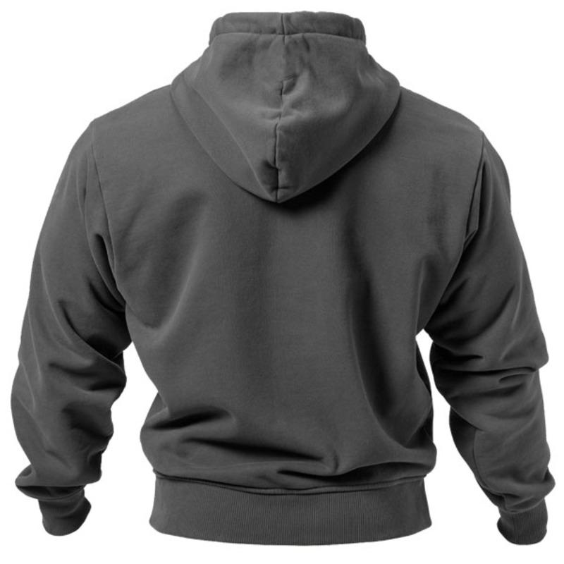 TOPKINGGEAR Men's Premium Custom Metal Full Zip Hoodie - TKG-HD-4435