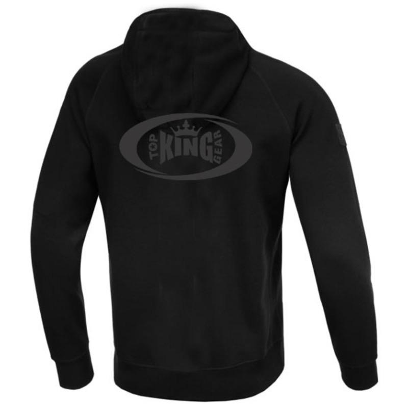 TOPKINGGEAR Men's Waterproof Zip Tech Fleece Hoodie - TKG-HD-4438