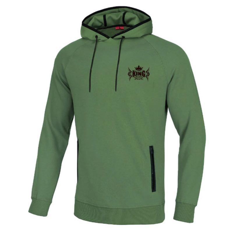 TOPKINGGEAR Men's Waterproof Zip Tech Fleece Hoodie - TKG-HD-4438
