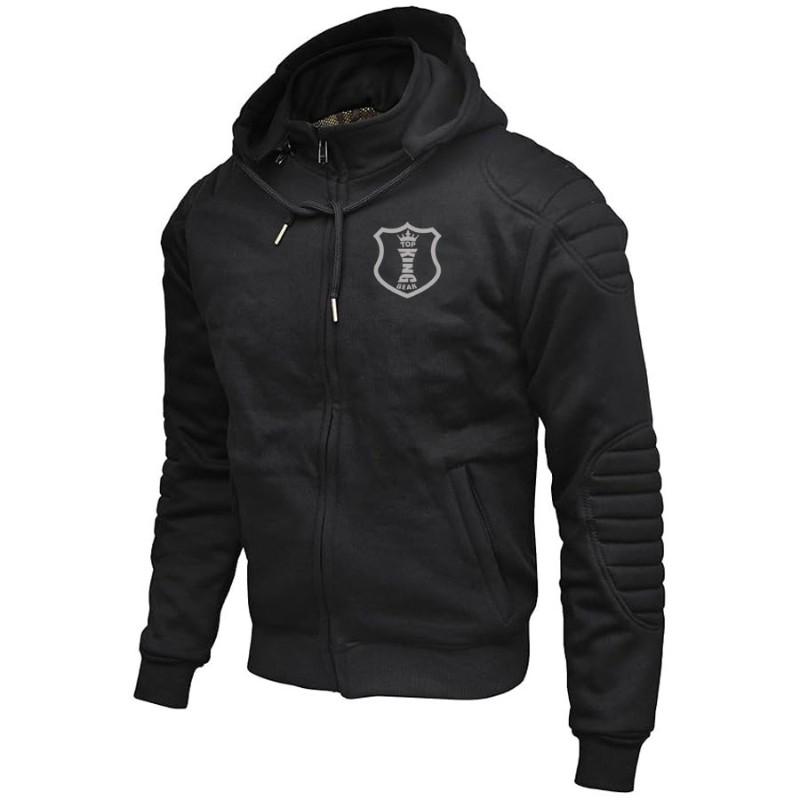 TOP KING GEAR Armored Kevlar Motorcycle Riding Hoodie - TKG-PKH-7