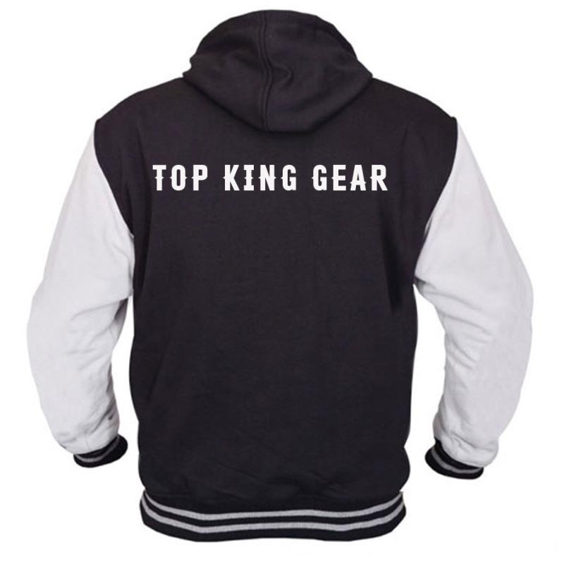 TOP KING GEAR Custom Motorcycle Kevlar Hoodie With Protectors - TKG-PKH-2