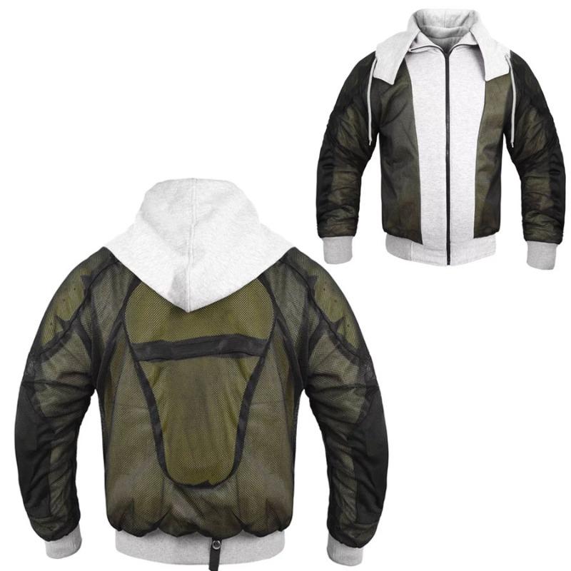 TOP KING GEAR New Design Kevlar Motorcycle Protective Hoodie - TKG-PKH-10