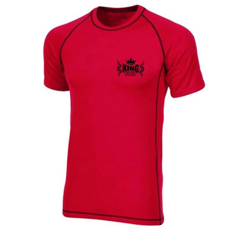 TOP KING GEAR TKG-MRG-4 Short Sleeve MMA Compression Rash Guard