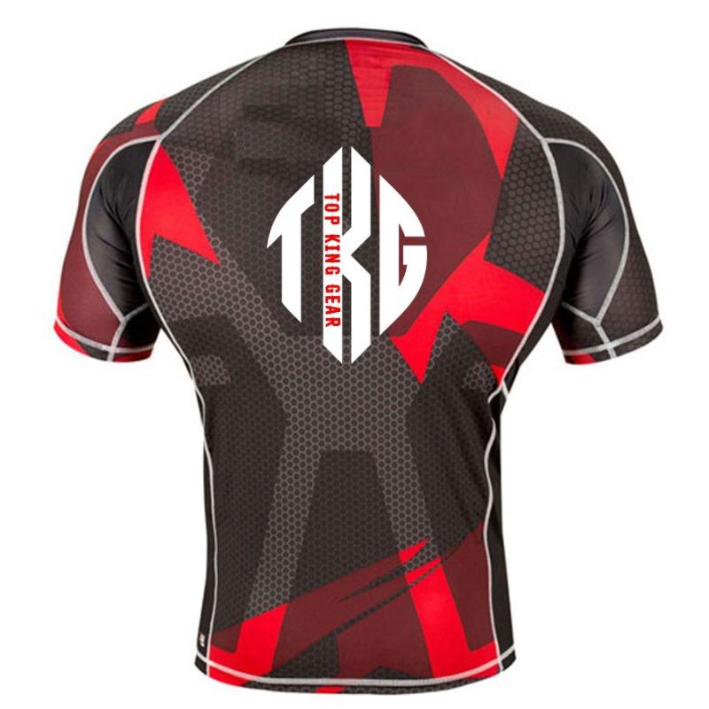 TOP KING GEAR TKG-SRG-1282 Sublimated MMA Rashguard