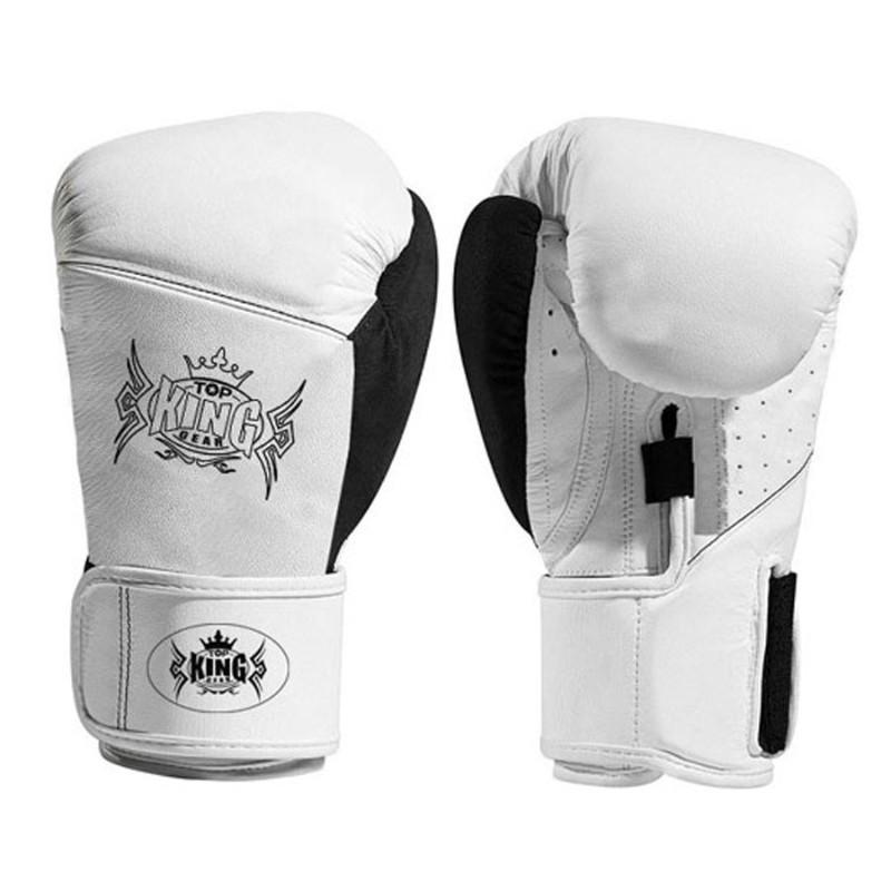 TOP KING GEAR TKG-BG-203 - Cowhide Leather Boxing Gloves