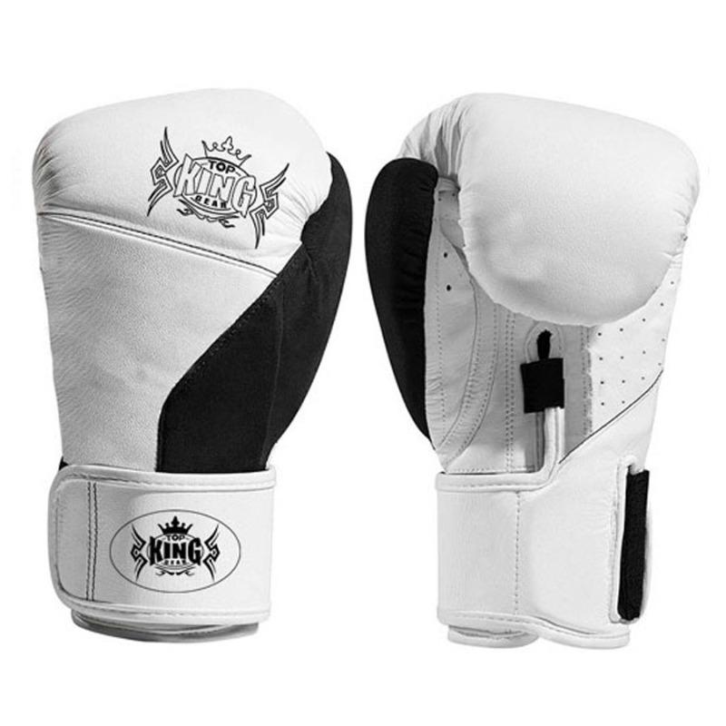TOP KING GEAR TKG-BG-202 - New Design Pro Cowhide Leather Boxing Gloves