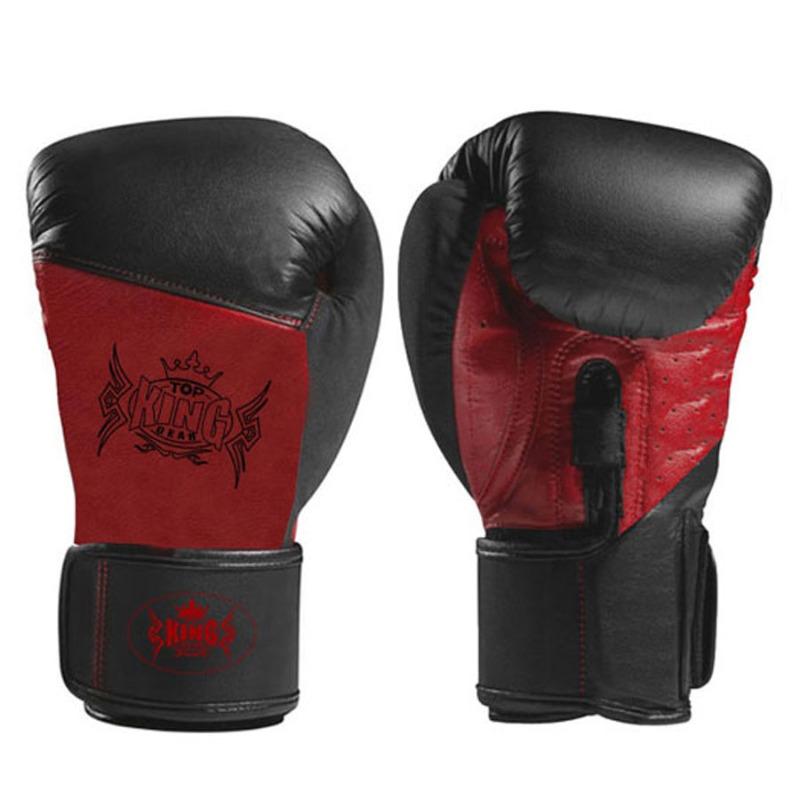 TOP KING GEAR TKG-BG-202 - New Design Pro Cowhide Leather Boxing Gloves