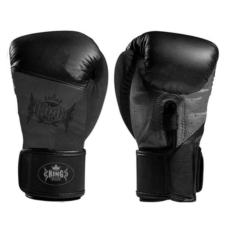 TOP KING GEAR TKG-BG-203 - Cowhide Leather Boxing Gloves