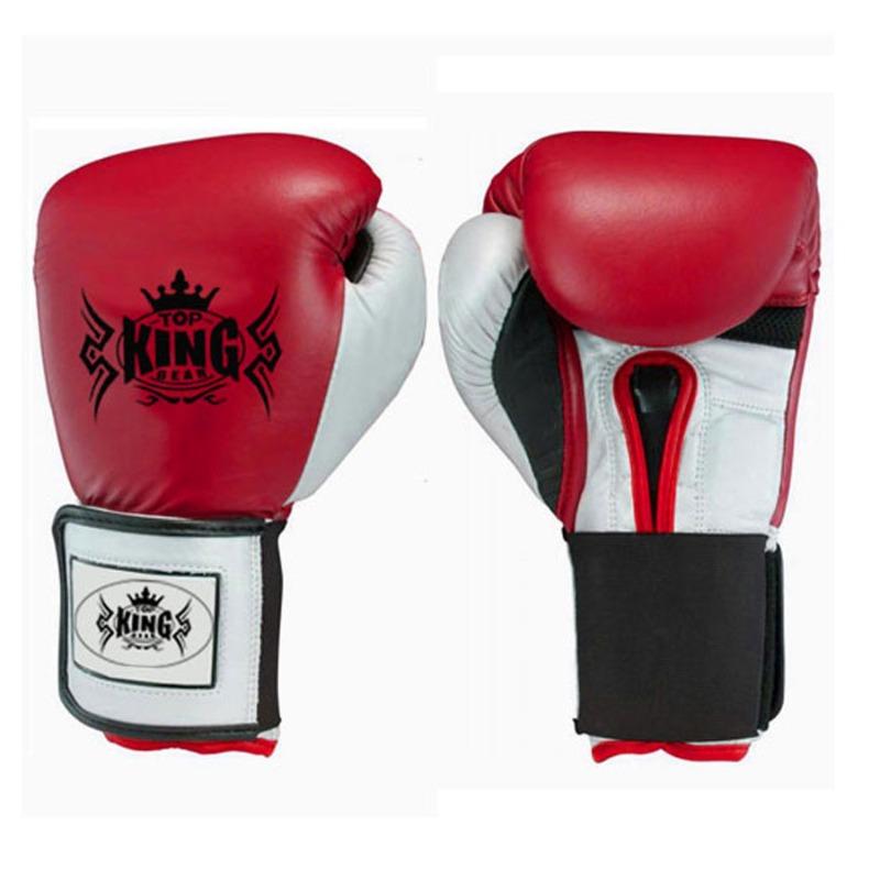 TOP KING GEAR TKG-BG-203 - Cowhide Leather Boxing Gloves