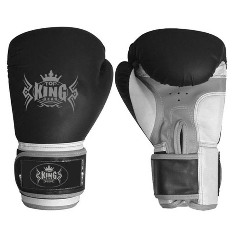 TOP KING GEAR TKG-BG-203 - Cowhide Leather Boxing Gloves
