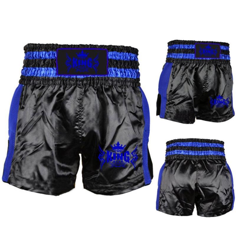 TOP KING GEAR TKG-BTS-6525 Custom Muay Thai Shorts - Classic Satin Boxing Shorts