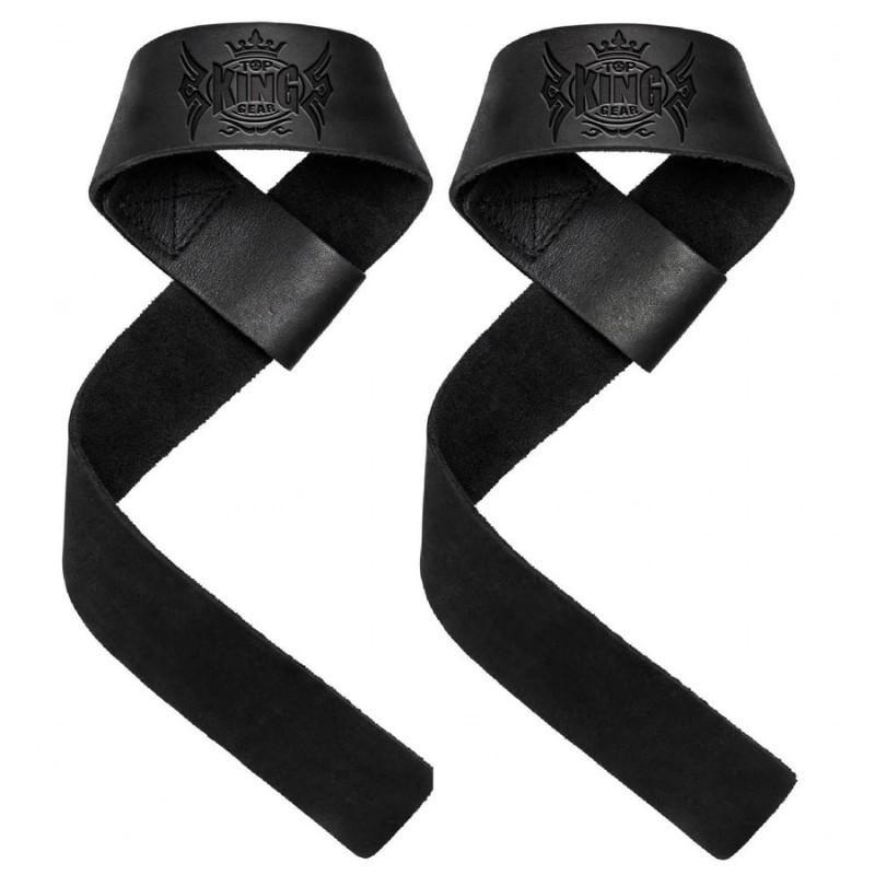 Weightlifting Leather Gym Lifting Straps-TKG-LS-807